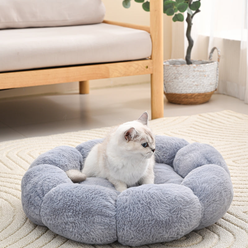 Aalklia Cat Bed Fluffy grey